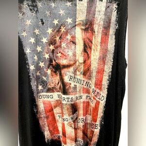 Top or dress, cover up, wear with tights jeans to the beach or pool. shot. USA